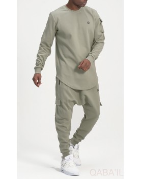 Ensemble qaba'il sniper vert clair