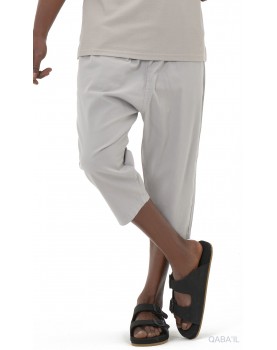 Bermuda coton qabail gris