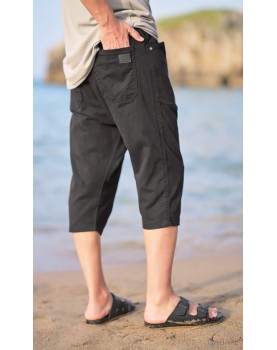 bermuda coton qabail noir