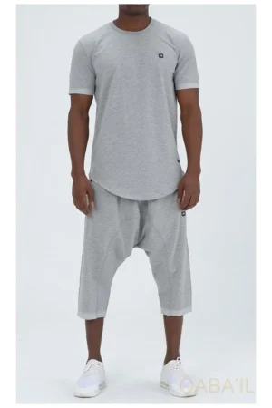 Ensemble nautik qaba'il gris chiné Ensemble nautik qaba'il gris chiné