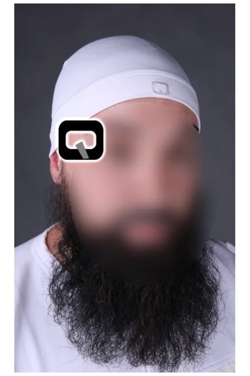Bonnet qaba'il blanc