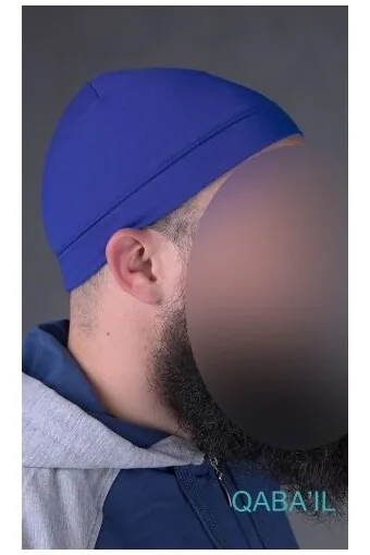 Bonnet qaba'il bleu roy