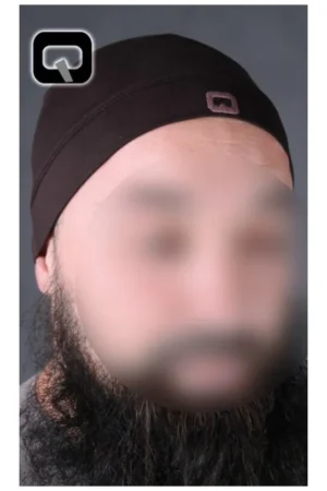 bonnet qaba'il marron
