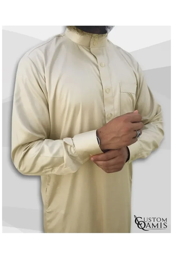 qamis classique saoudien beige
