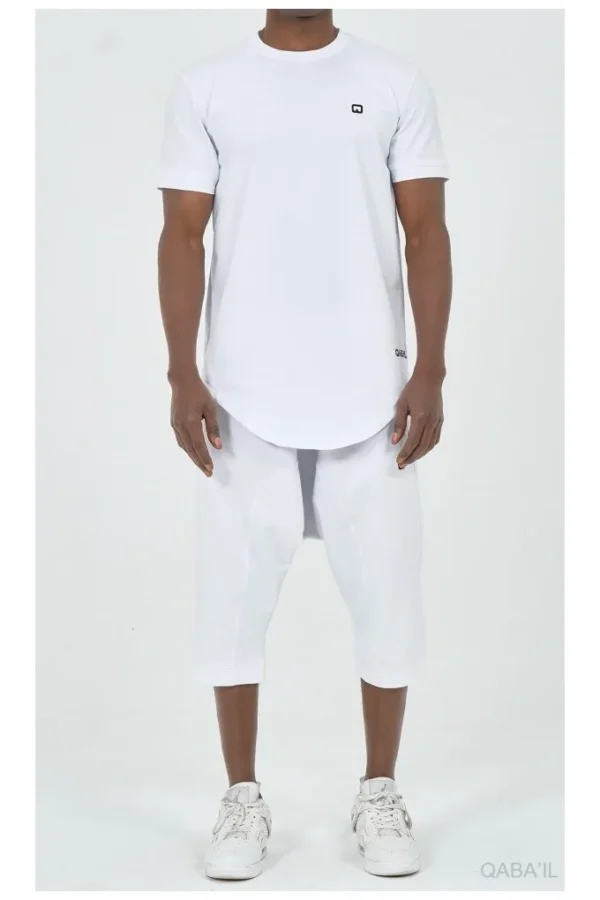 Ensemble qaba'il nautik blanc