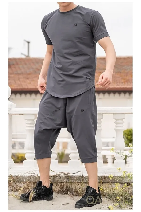 Ensemble qaba'il nautik gris anthracite