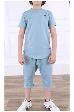 Ensemble qaba'il nautik enfant bleu ciel Ensemble qaba'il nautik enfant bleu ciel