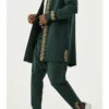 Ensemble qabail menara vert bouteille