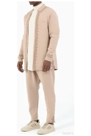 Ensemble qabail menara beige