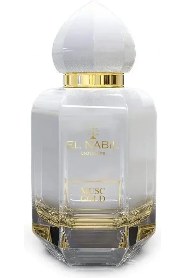 Eau de parfum Gold El nabil 50 ml Flacon d’eau de parfum gold el nabil 50 ml, flacon clair