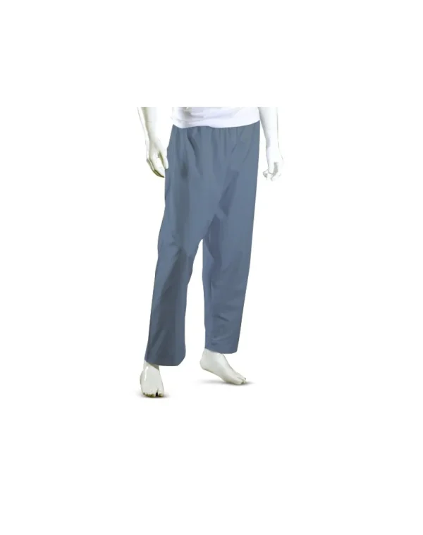 Pantalon qamis bleu gris