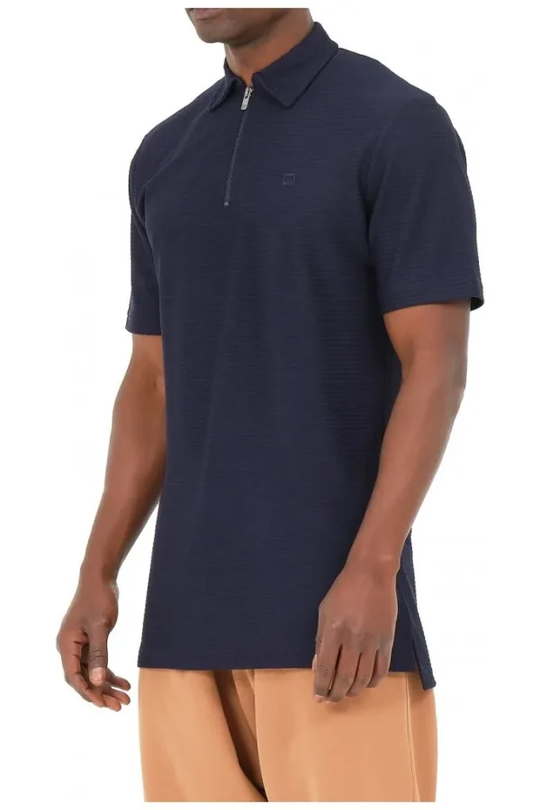 Polo qabail timeless bleu nuit