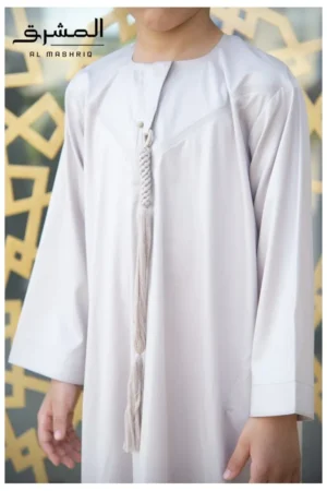 Qamis émirati enfant Al mashriq beige