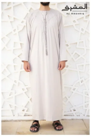 Qamis émirati " Al mashriq" taupe Qamis émirati " Al mashriq" taupe