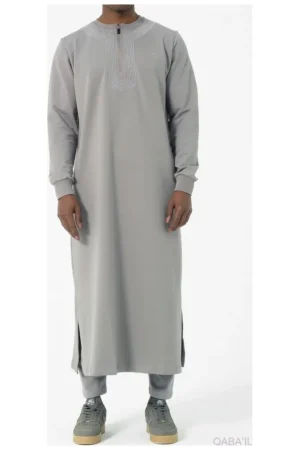 Qamis qabail Amwaj gris Qamis qabail Amwaj gris