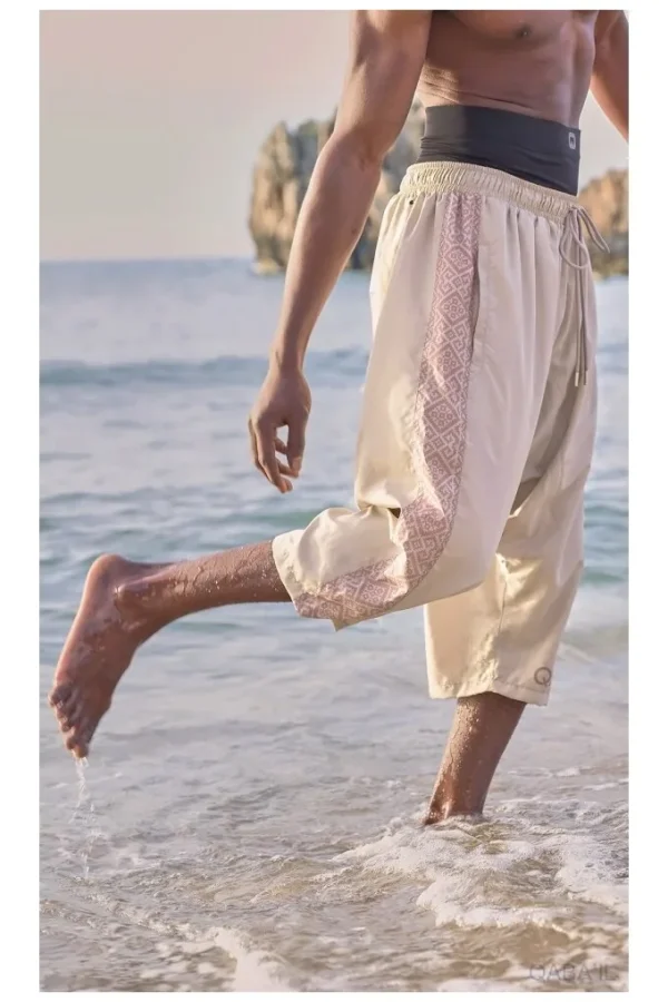 saroual de bain qabail etniz beige