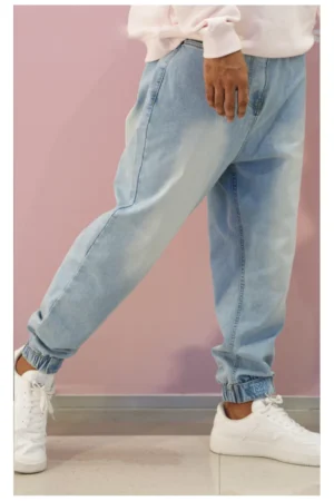 Sarouel jean wassat bleu clair