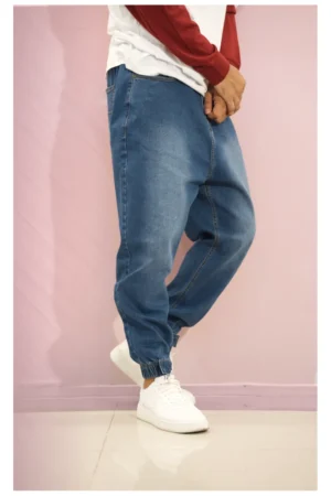 Sarouel jean wassat bleu fonce