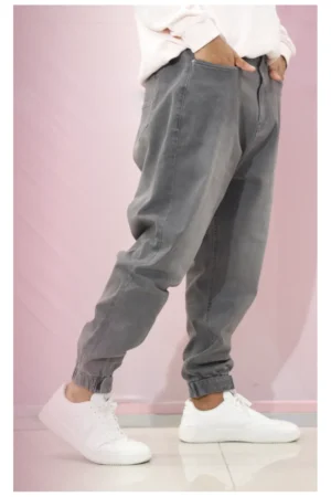 Sarouel jean wassat gris