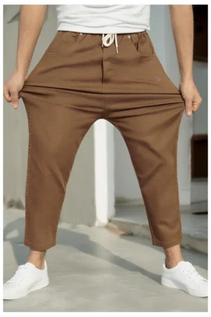 Sarouel qabail jean drop coffee