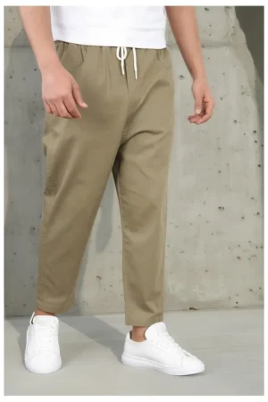 Sarouel qabail jean drop kaki
