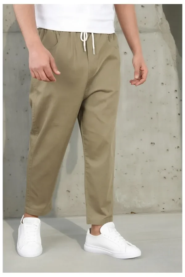 Sarouel qabail jean drop kaki