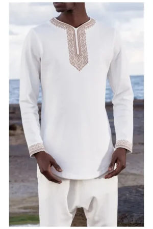 Sweat qabail Awqas ecru Sweat qabail Awqas ecru