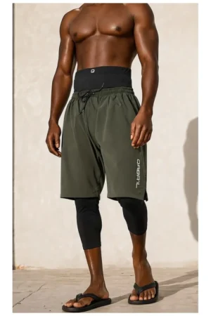 Swimshort qabail S26 kaki Swimshort qabail S26 kaki