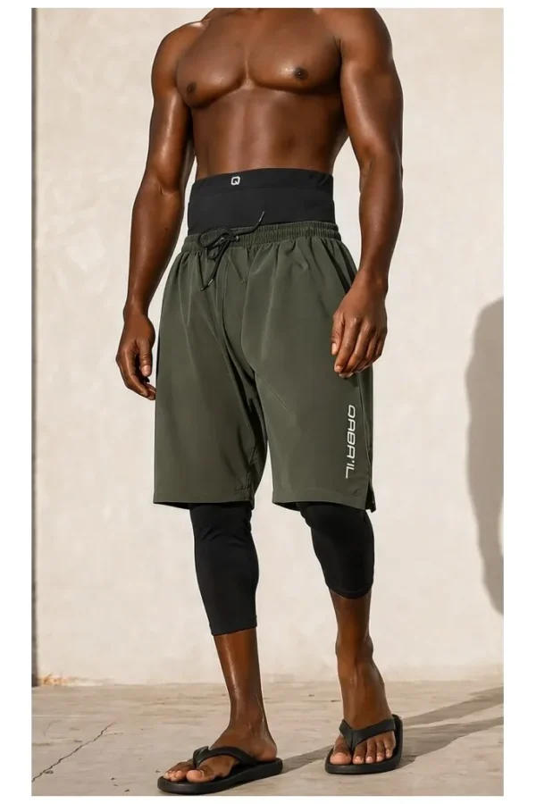 Swimshort qabail S26 kaki