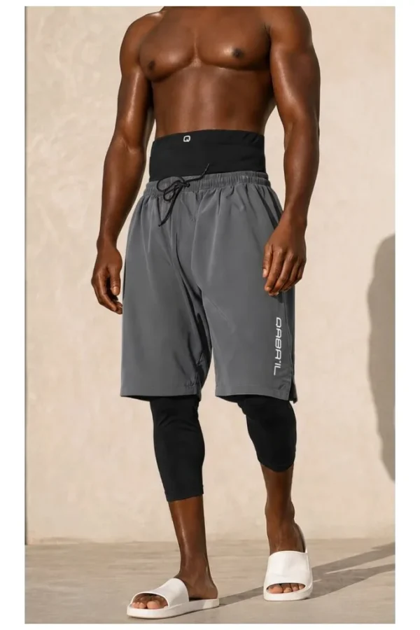 Swimshort qabail S26 Gris anthracite