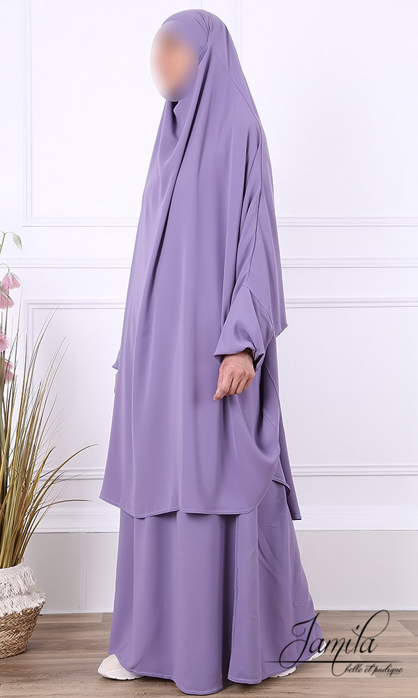IMG_0040 copie Jilbab 2 pièces jupe Jamila lila