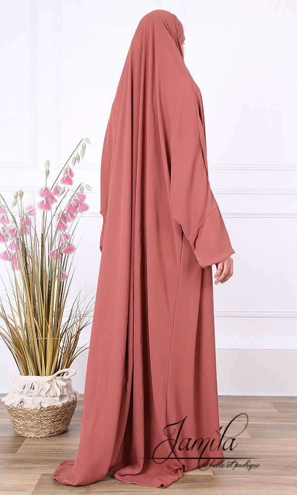 Jilbeb 1 piece jamila saumon