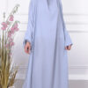 Jilbab 1 pièce Jamila bleu clair