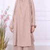 IMG_6542 Jilbeb 2 pieces jupe Jamila taupe