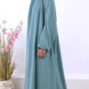 Jilbab 2 pièces jupe Jamila vert eau